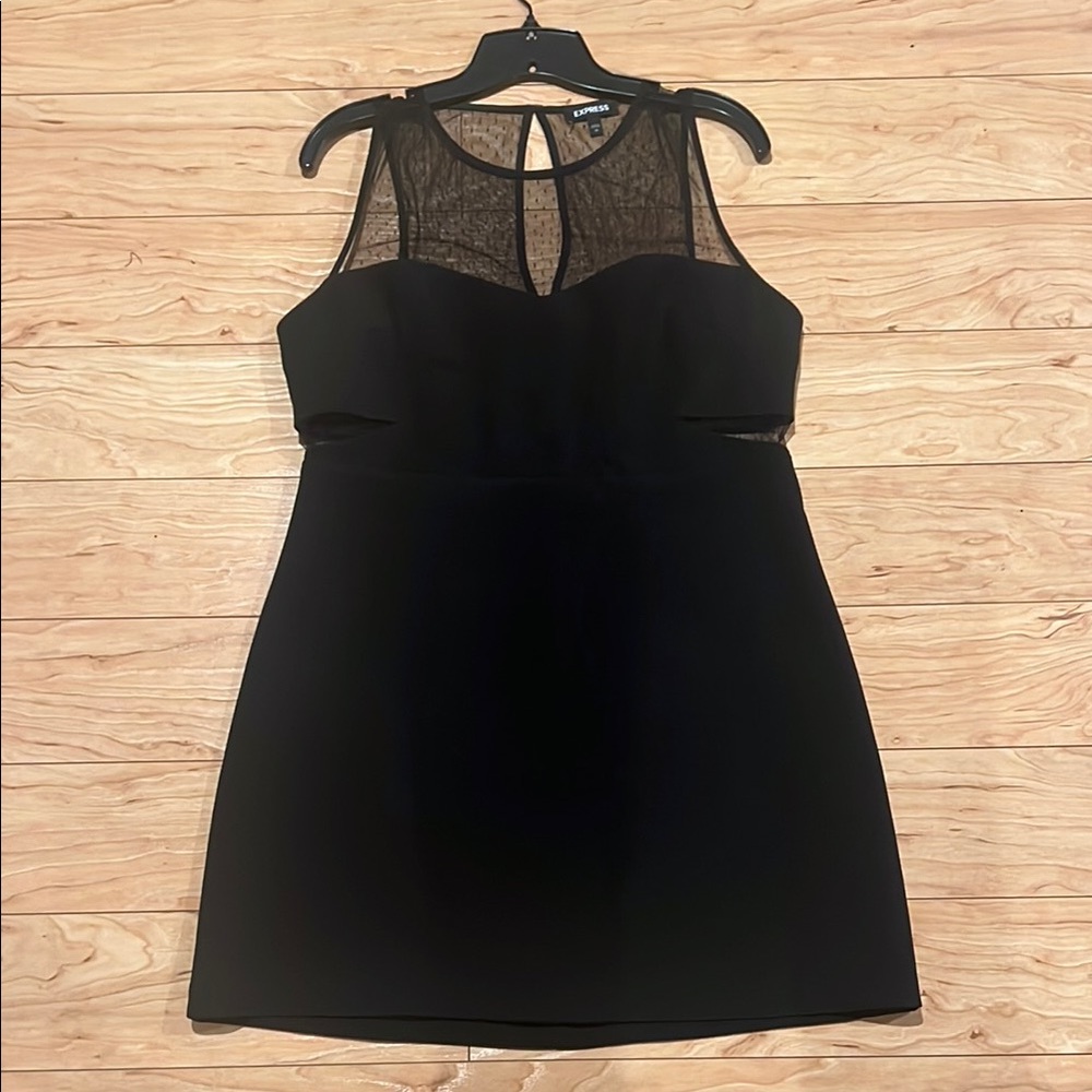 Express Black Sleeveless Dress